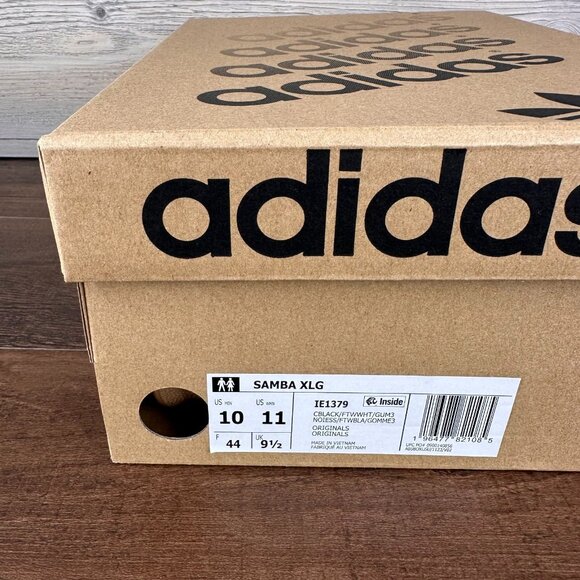 adidas Samba XLG Mens Size 10 Core Black Cloud White Gum IE1379 - Picture 9 of 9